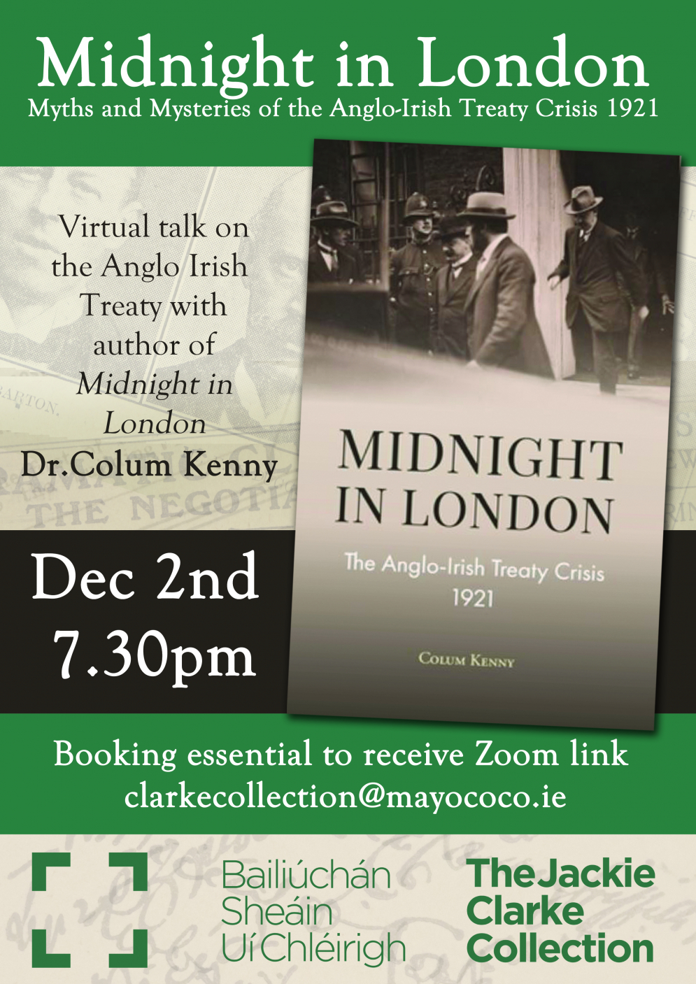 Midnight in London- Virtual Treaty Talk Dec 2nd